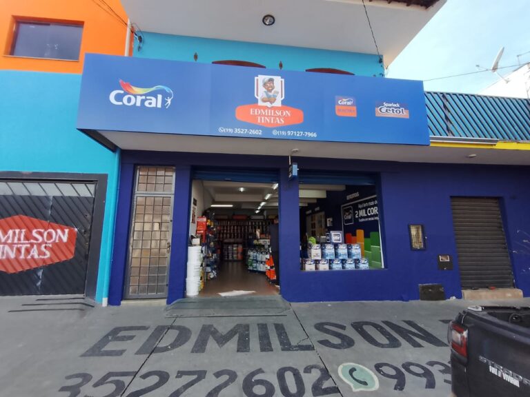 Fachada da Edmilson Tintas
