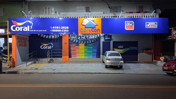 Fachada da Obracon